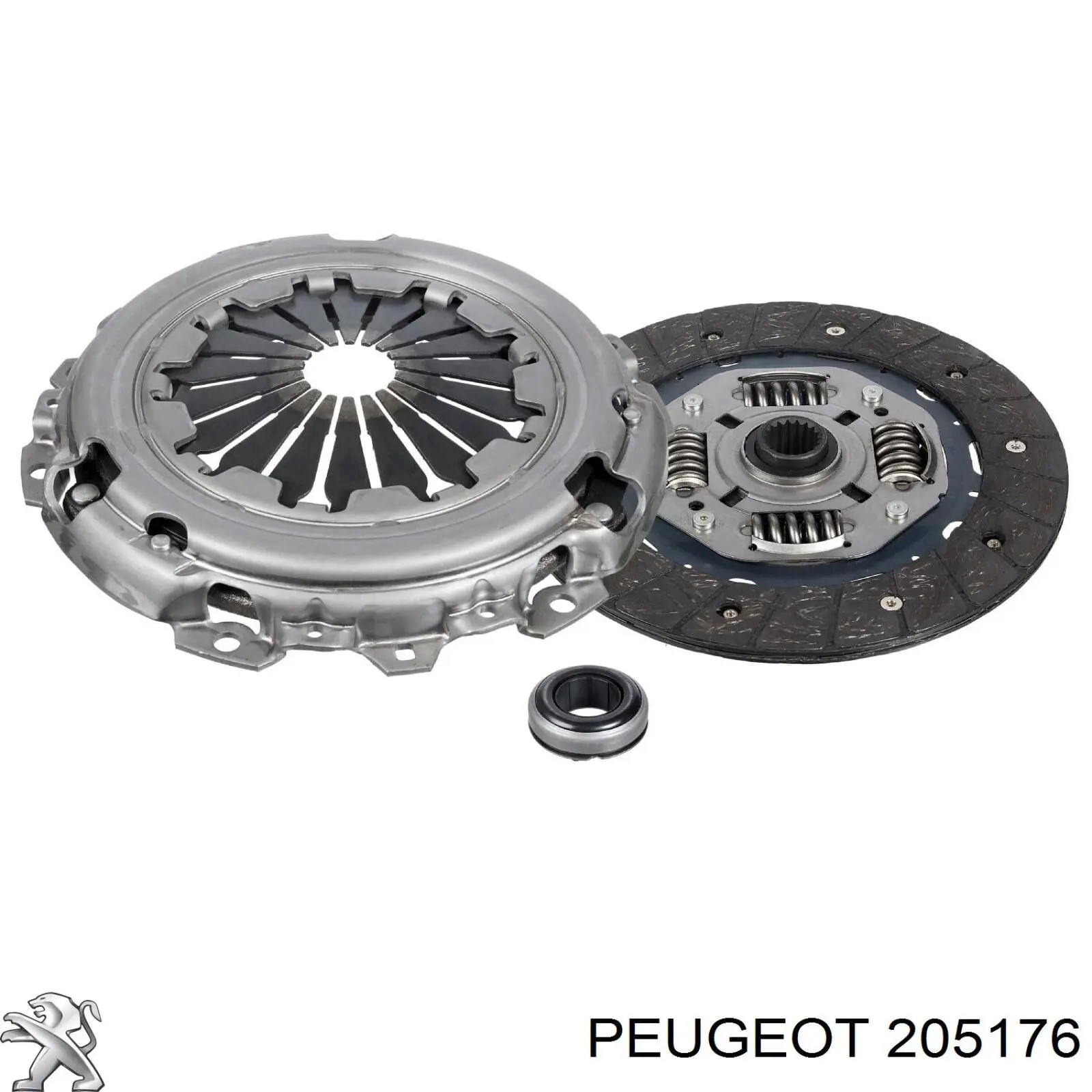 205176 Peugeot/Citroen сцепление