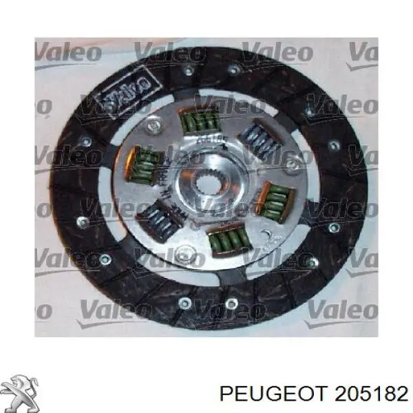 205182 Peugeot/Citroen Сцепление в сборе