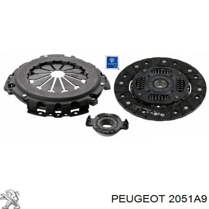 Комплект сцепления Peugeot/Citroen 2051A9