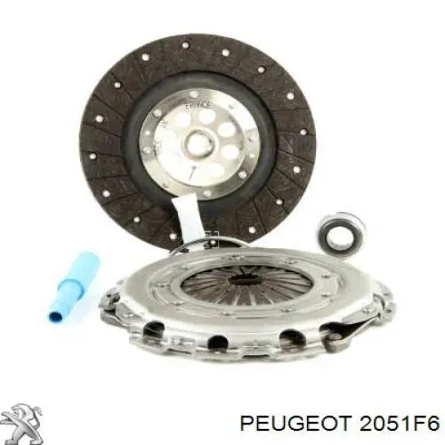 Комплект сцепления (3 части) Peugeot/Citroen 2051F6 цена, от 103.46 USD