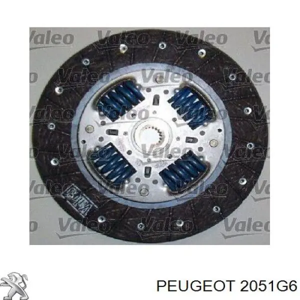 Сцепление 2051G6 Peugeot/Citroen