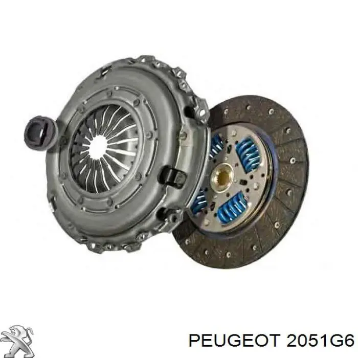 2051G6 Peugeot/Citroen сцепление