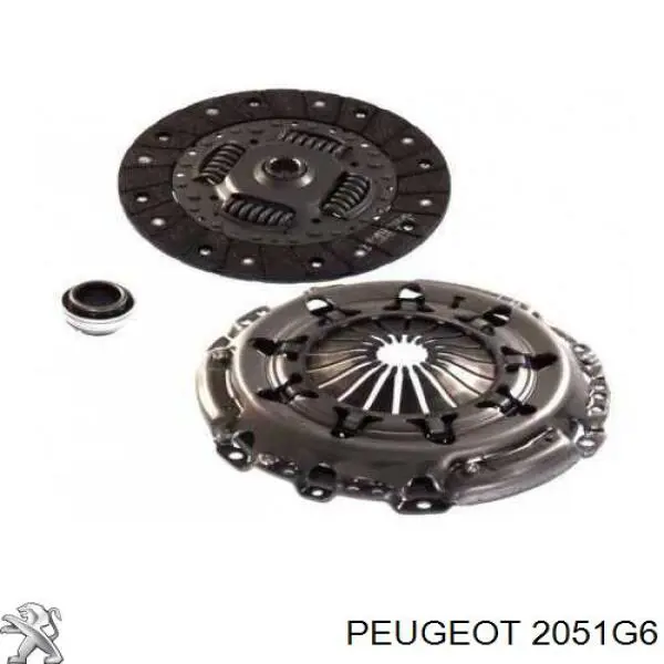 Комплект сцепления (3 части) Peugeot/Citroen 2051G6 цена, от 99.24 USD