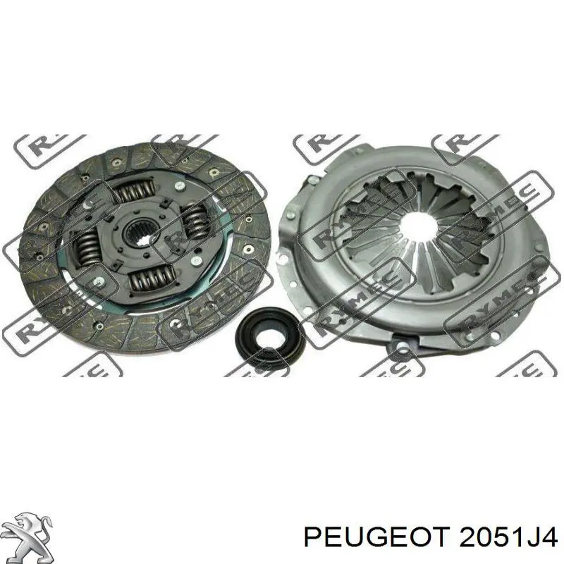 Комплект сцепления (3 части) Peugeot/Citroen 2051J4 цена, от 90.65 USD
