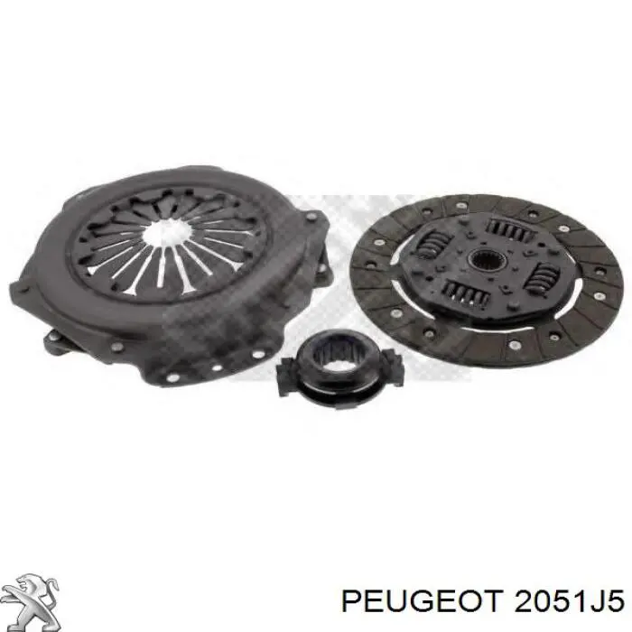 Сцепление 2051J5 Peugeot/Citroen
