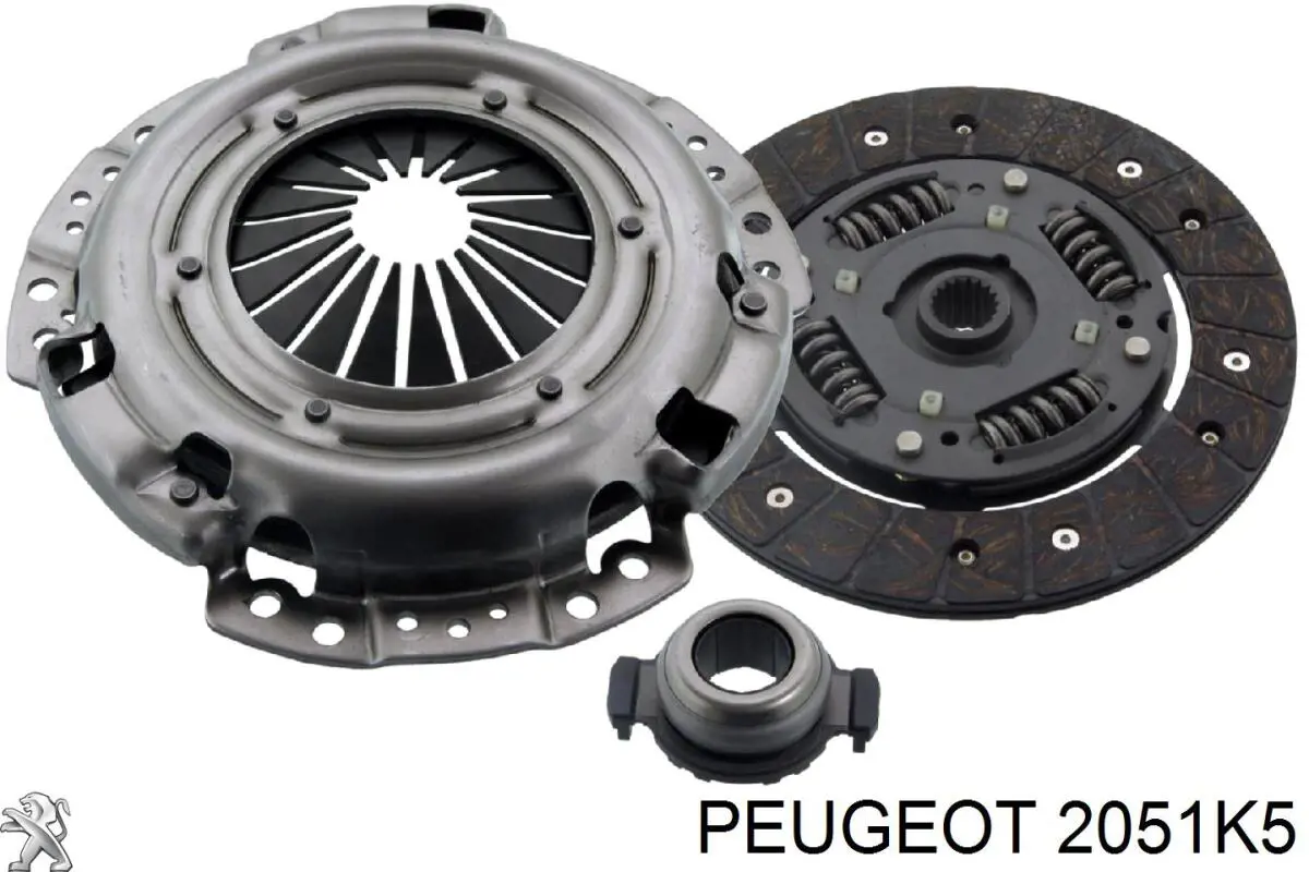 2051K5 Peugeot/Citroen Сцепление в сборе