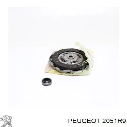 Купить 2051R9 Peugeot/Citroen Комплект сцепления (диск, корзина, подшипник)