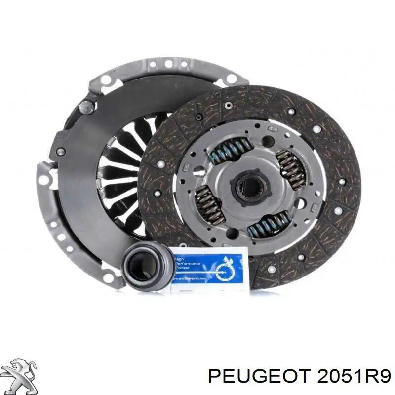 Комплект сцепления (3 части) Peugeot/Citroen 2051R9 цена, от 120.07 USD