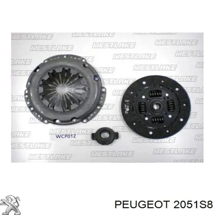 2051S8 Peugeot/Citroen Сцепление в сборе