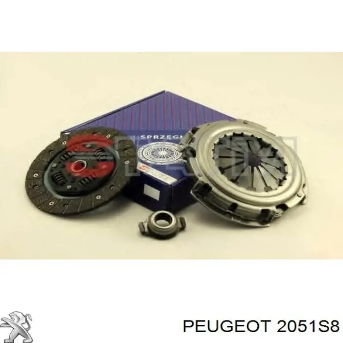 Сцепление 2051S8 Peugeot/Citroen