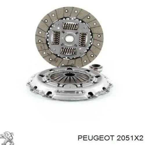 2051X2 Peugeot/Citroen сцепление