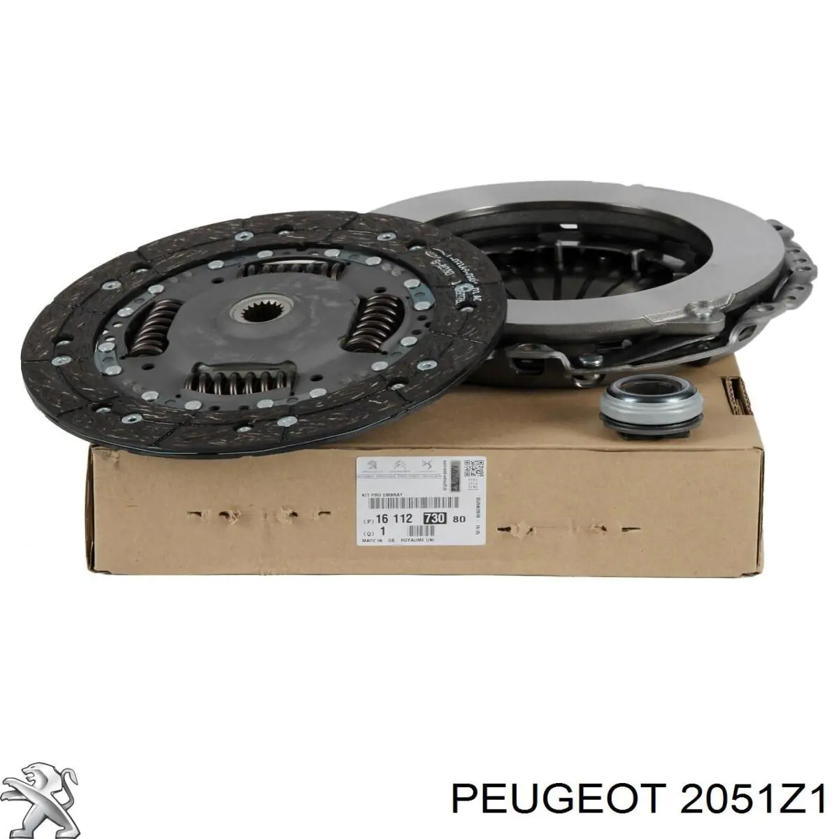 Комплект сцепления (3 части) Peugeot/Citroen 2051Z1 цена, от 107.59 USD
