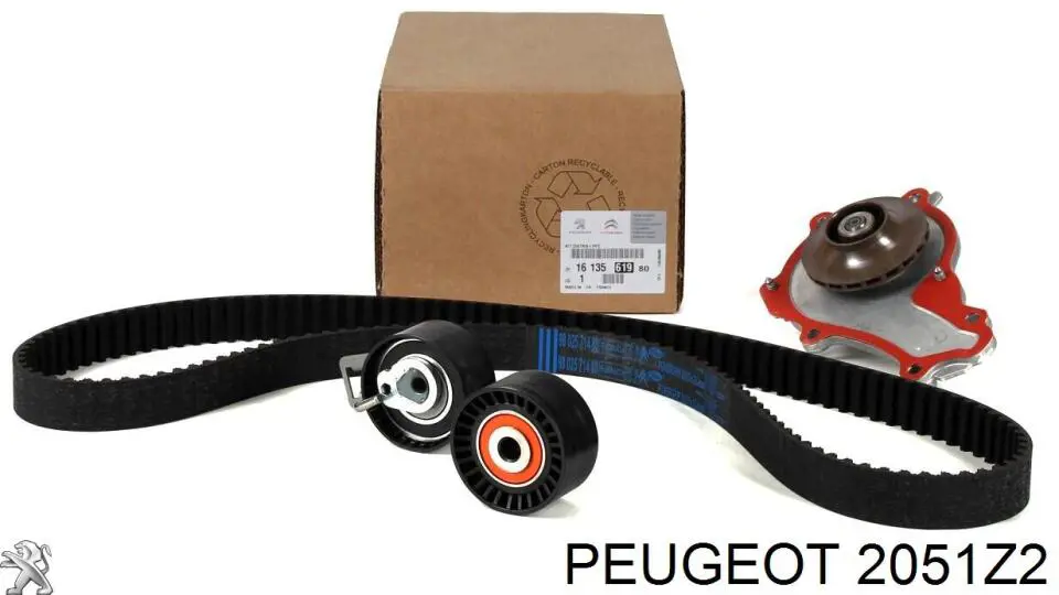2051Z2 PEUGEOT Embrague original y equivalente