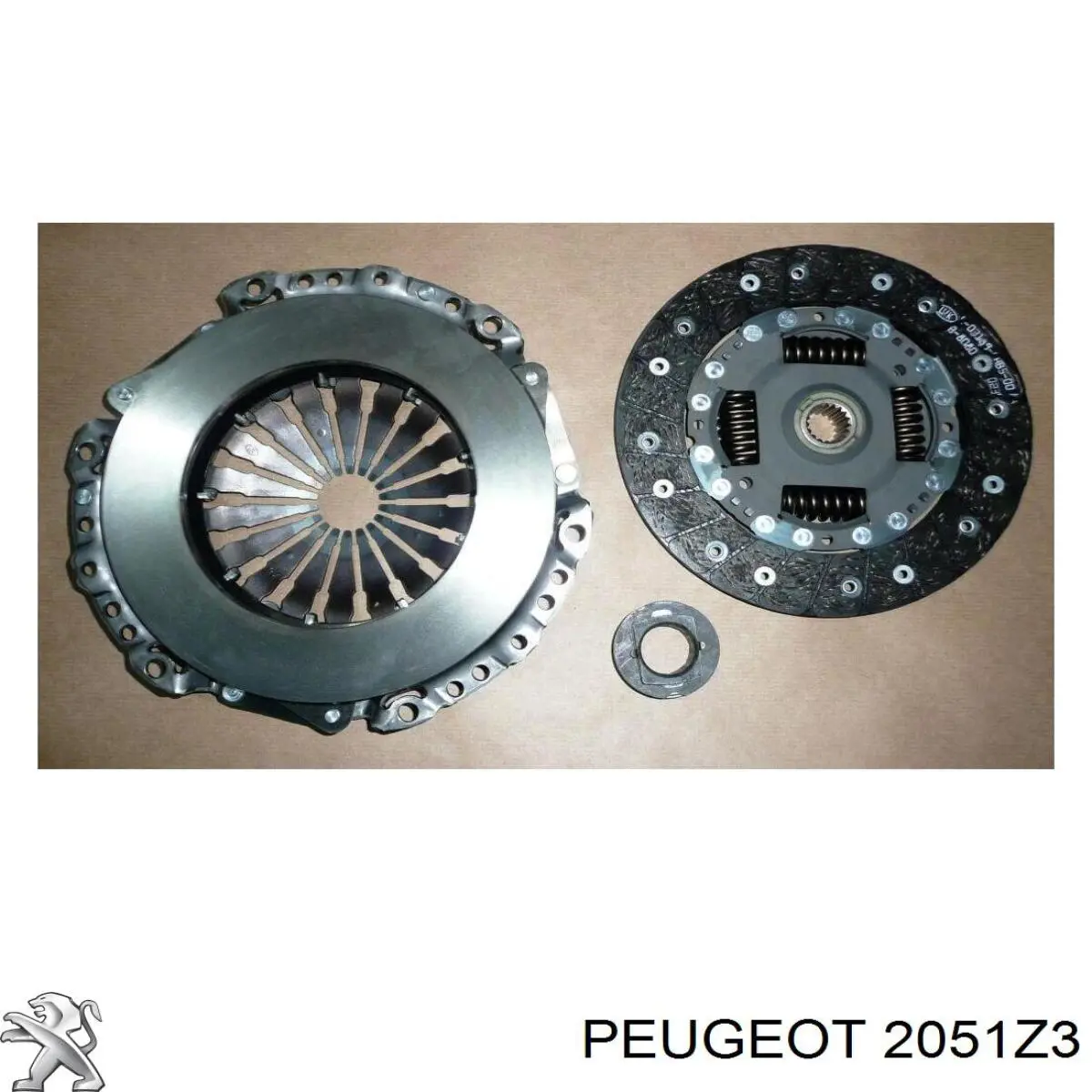 Купить 2051Z3 Peugeot/Citroen Комплект сцепления (диск, корзина, подшипник)