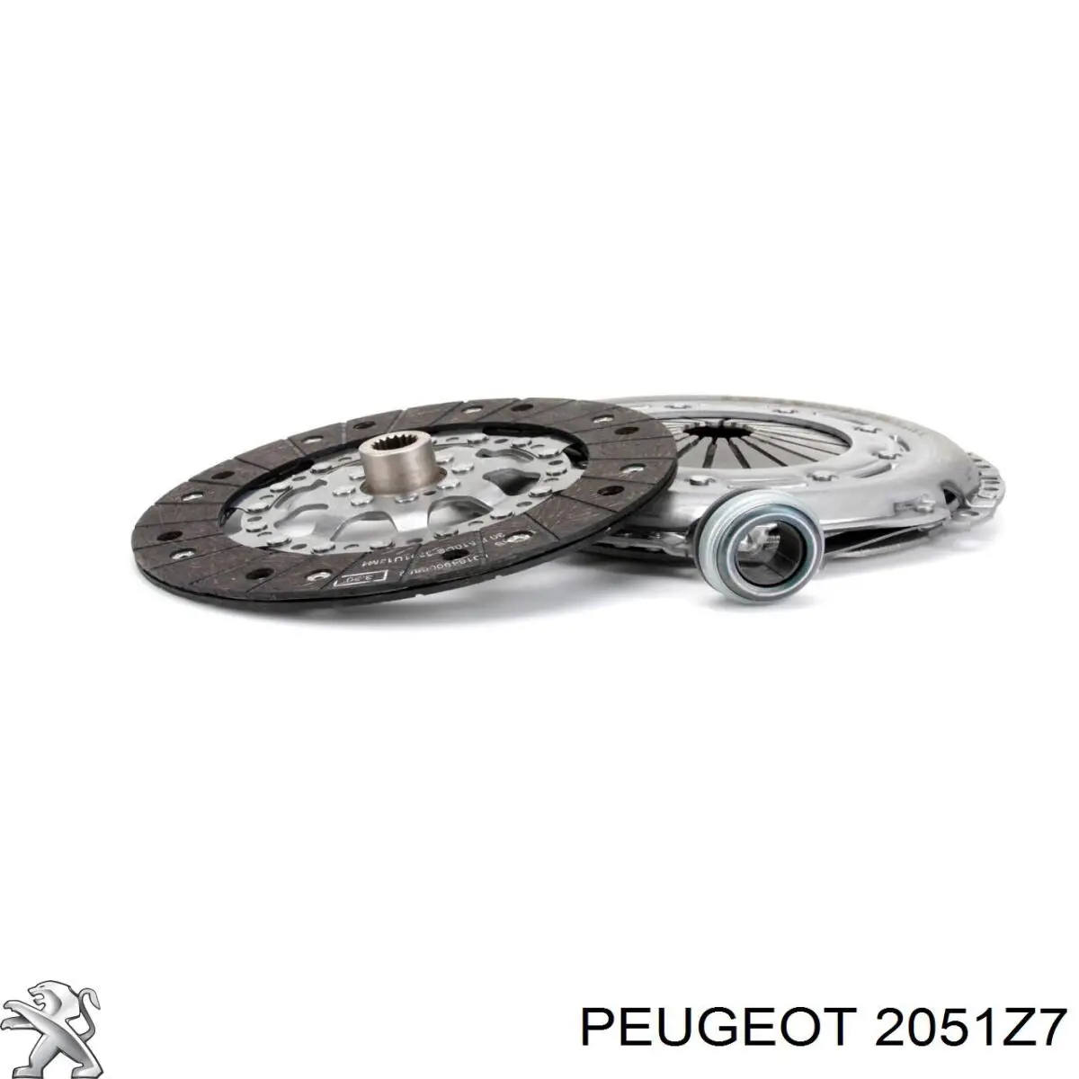Сцепление 2051Z7 Peugeot/Citroen