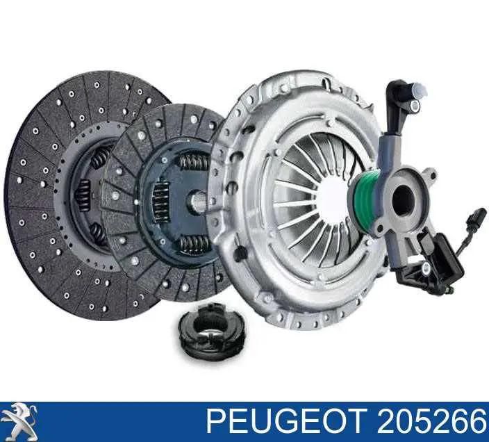 205266 Peugeot/Citroen сцепление