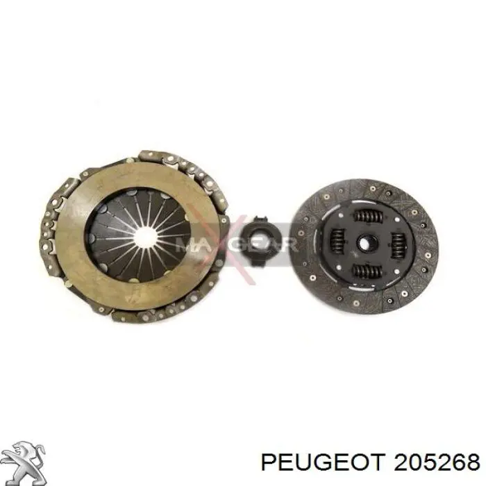 Купить 205268 Peugeot/Citroen Комплект сцепления (диск, корзина, подшипник)