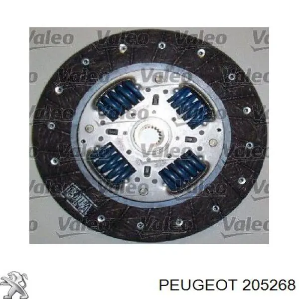 Комплект сцепления (3 части) Peugeot/Citroen 205268 цена, от 117.95 USD