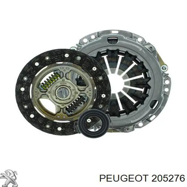 Комплект сцепления (3 части) Peugeot/Citroen 205276 цена, от 110.33 USD
