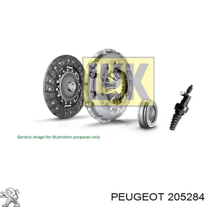 205284 Peugeot/Citroen сцепление
