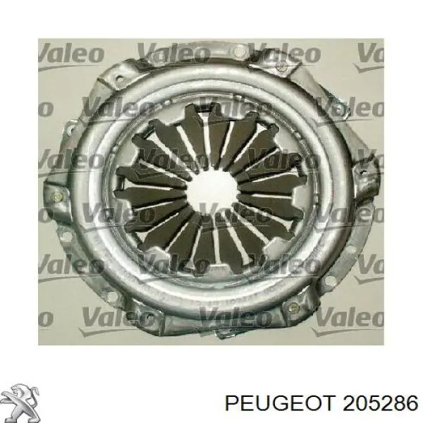 Kit de embrague (3 partes) 205286 Peugeot/Citroen
