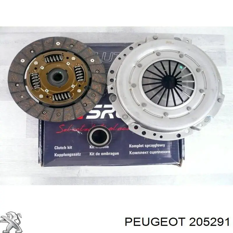 Купить 205291 Peugeot/Citroen Комплект сцепления (диск, корзина, подшипник)