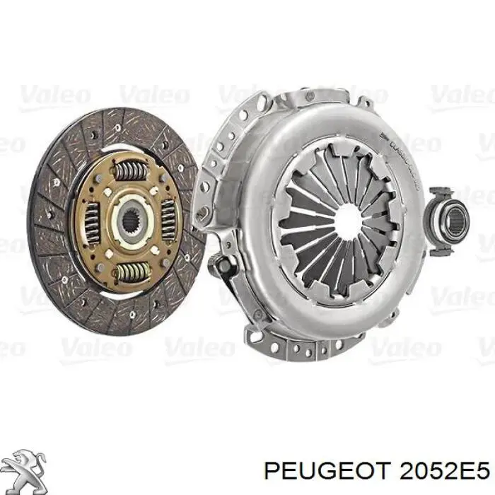 Купить 2052E5 Peugeot/Citroen Комплект сцепления (диск, корзина, подшипник)
