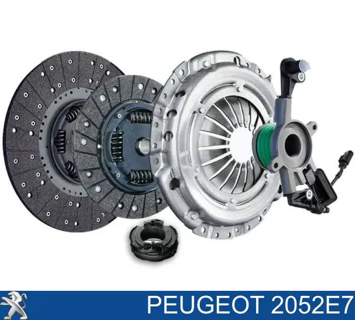 Сцепление 2052E7 Peugeot/Citroen