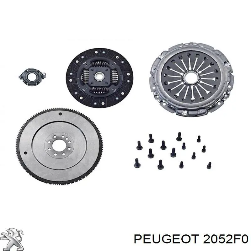 Купить 2052F0 Peugeot/Citroen Комплект сцепления (диск, корзина, подшипник)