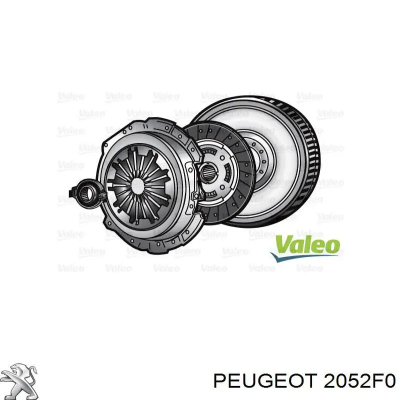 Комплект сцепления (3 части) Peugeot/Citroen 2052F0 цена, от 79.76 USD