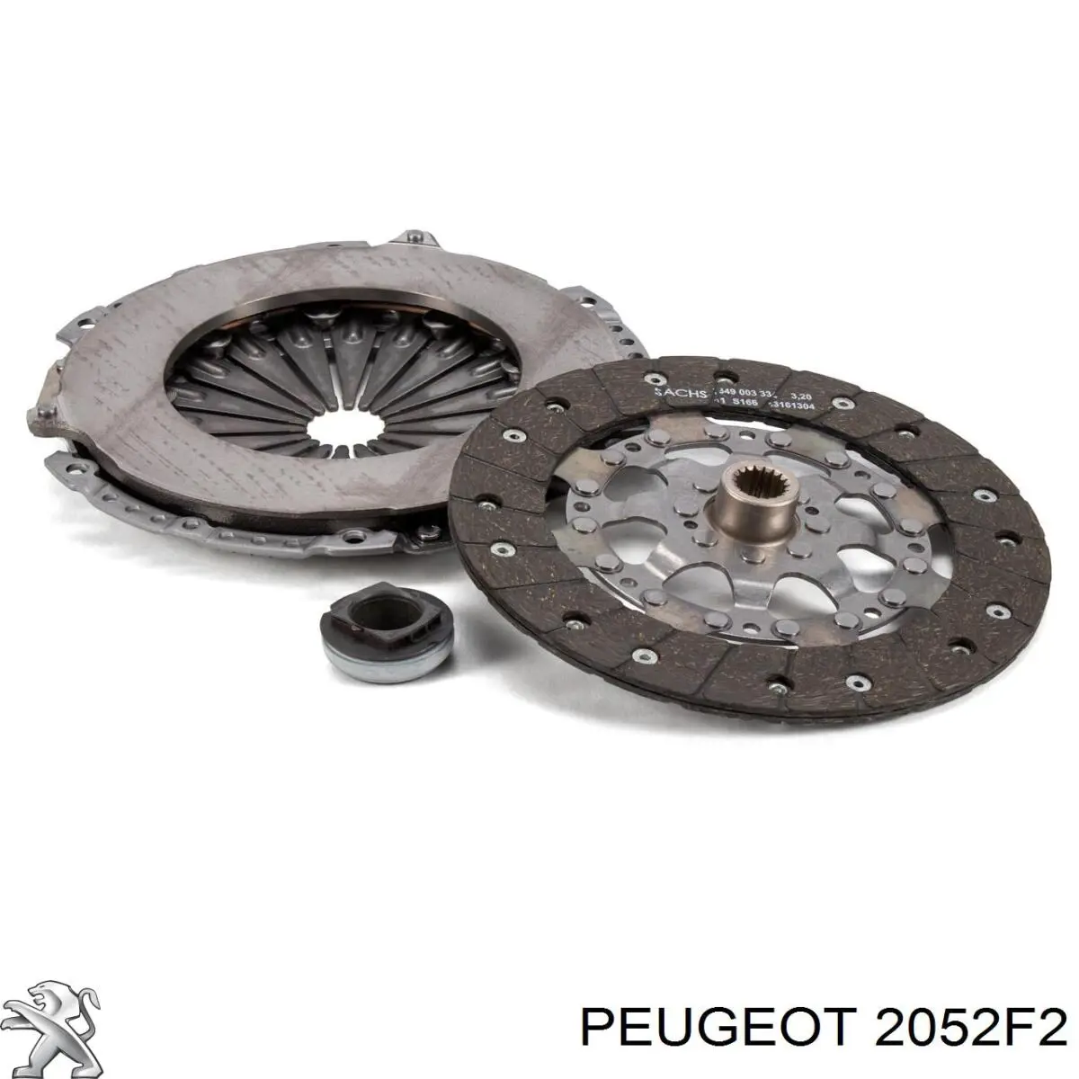 Комплект сцепления (3 части) Peugeot/Citroen 2052F2 цена, от 132.78 USD