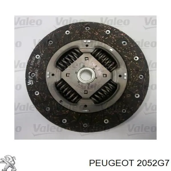 Купить 2052G7 Peugeot/Citroen Комплект сцепления (диск, корзина, подшипник)