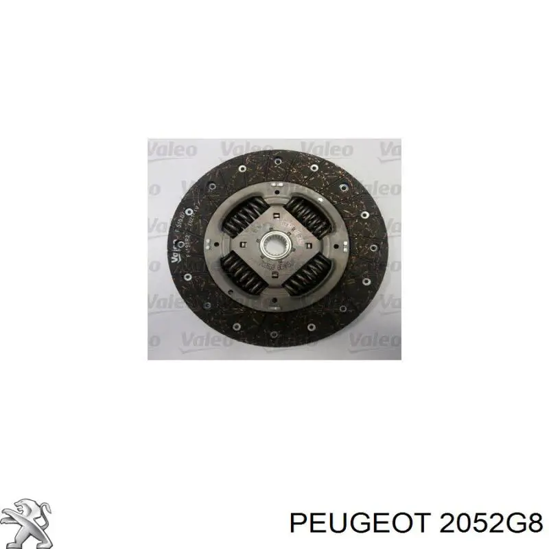 Комплект сцепления (3 части) Peugeot/Citroen 2052G8 цена, от 231.32 USD