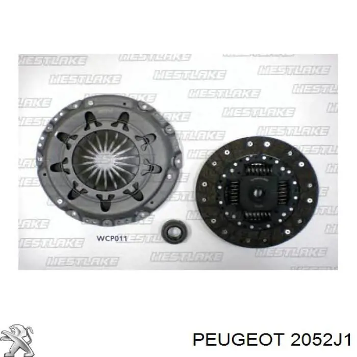 Купить 2052J1 Peugeot/Citroen Комплект сцепления (диск, корзина, подшипник)