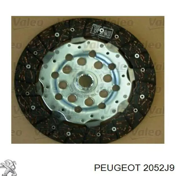 Купить 2052J9 Peugeot/Citroen Комплект сцепления (диск, корзина, подшипник)