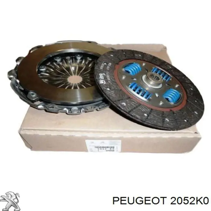 Купить 2052K0 Peugeot/Citroen Комплект сцепления (диск, корзина, подшипник)