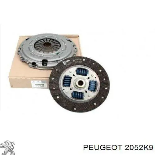 Kit de embrague (3 partes) 2052K9 Peugeot/Citroen
