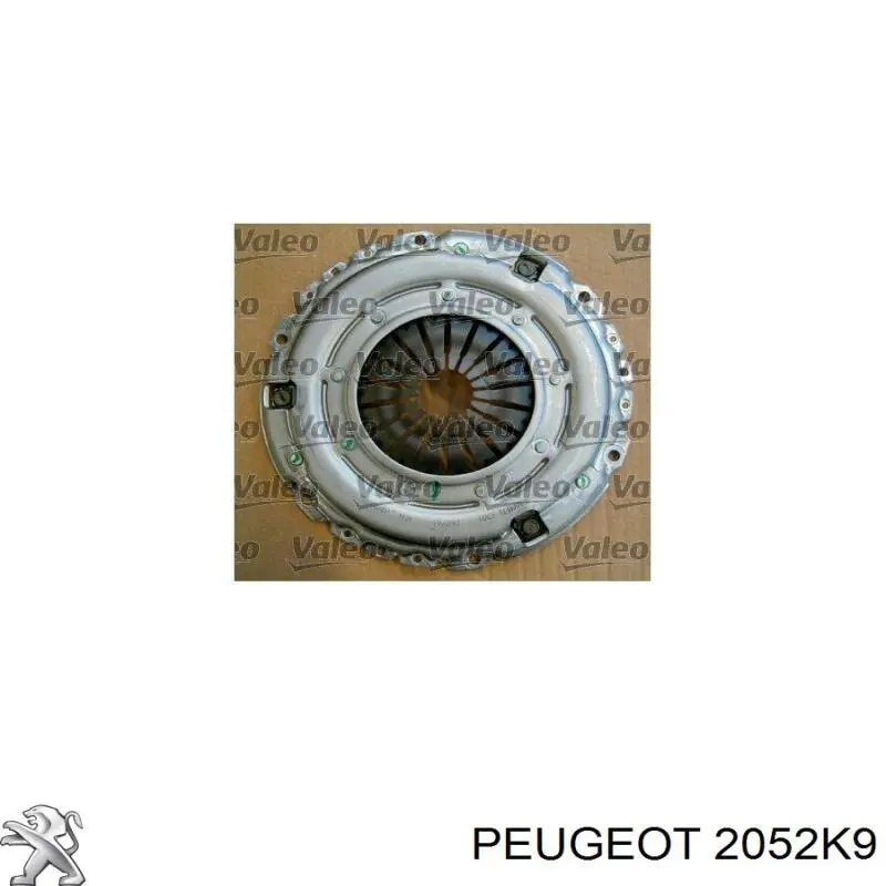 2055HC Peugeot/Citroen kit de embraiagem (3 peças)