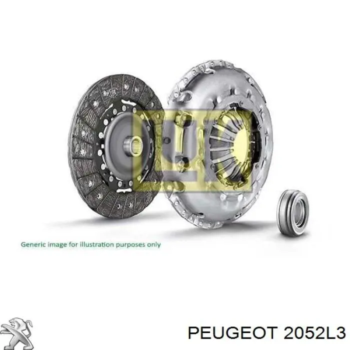 Купить 2052L3 Peugeot/Citroen Комплект сцепления (диск, корзина, подшипник)