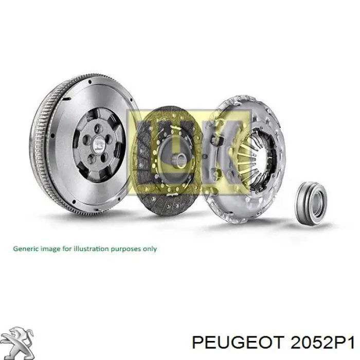 2052P1 Peugeot/Citroen сцепление