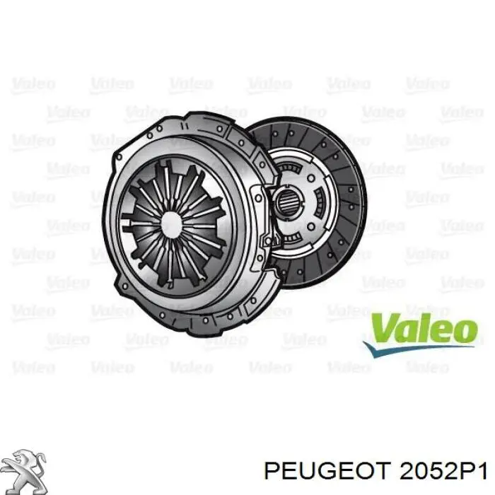 Комплект сцепления (3 части) Peugeot/Citroen 2052P1 цена, от 136.04 USD