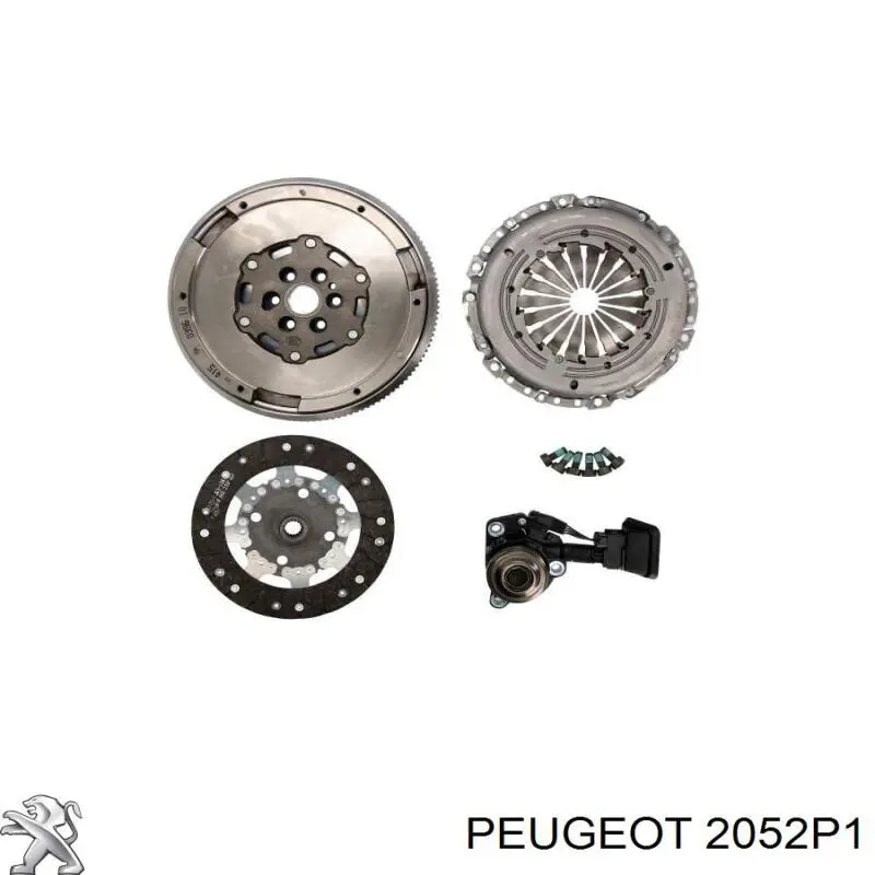 Купить 2052P1 Peugeot/Citroen Комплект сцепления (диск, корзина, подшипник)