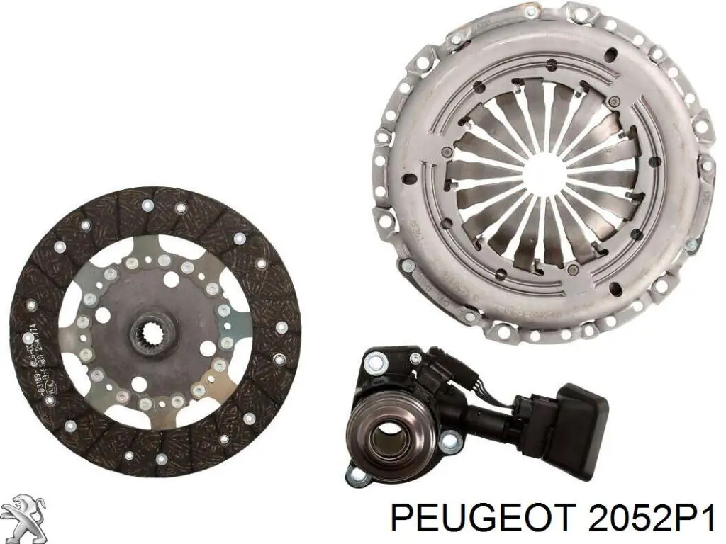 2052P1 Peugeot/Citroen Сцепление в сборе