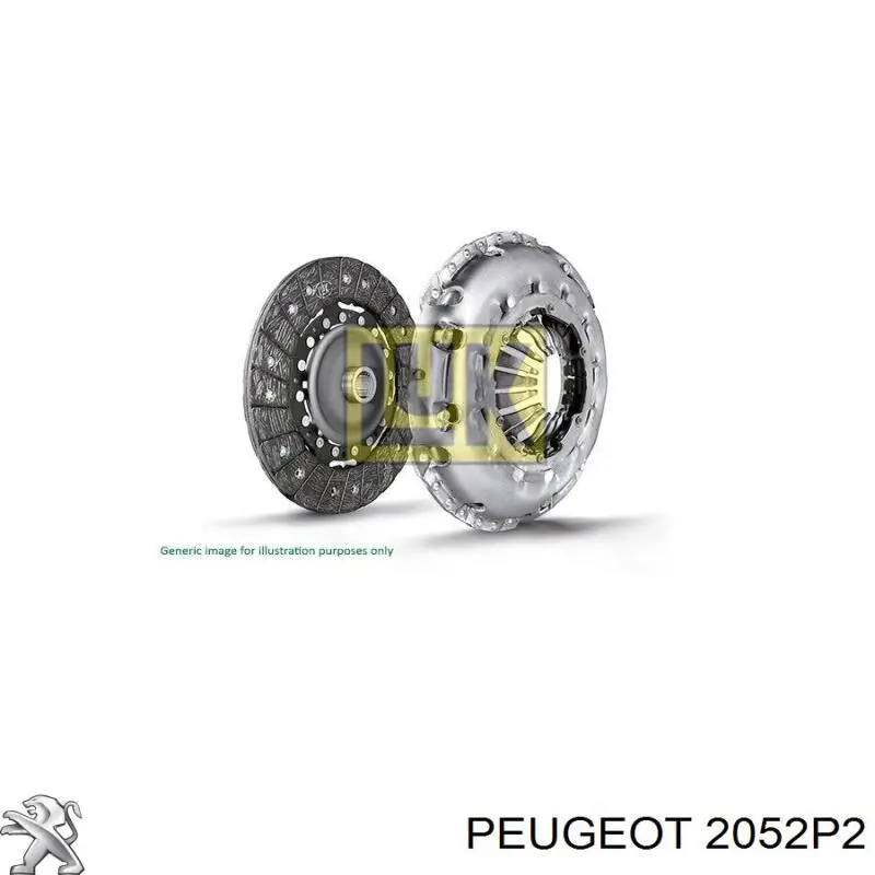 2052P2 Peugeot/Citroen сцепление