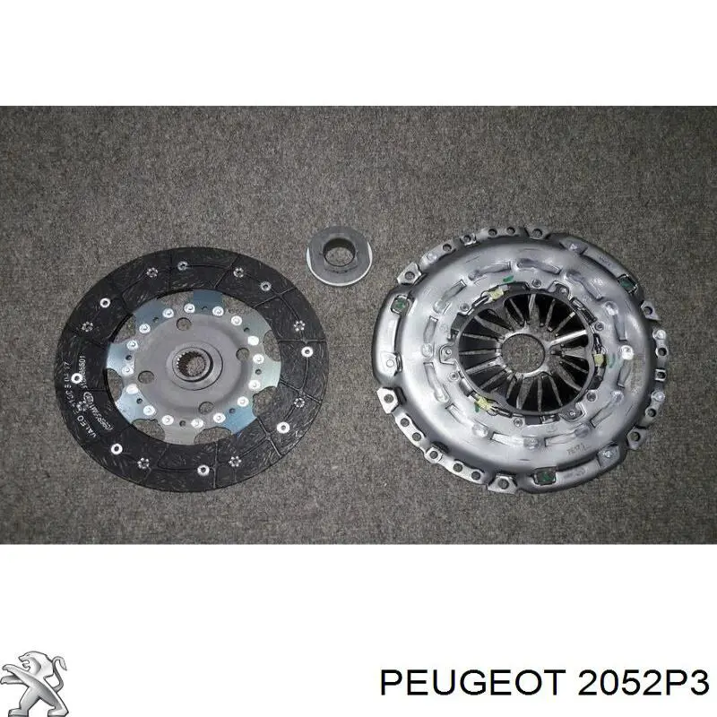 Купить 2052P3 Peugeot/Citroen Комплект сцепления (диск, корзина, подшипник)