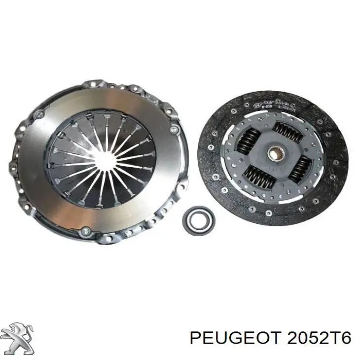 Комплект сцепления (3 части) Peugeot/Citroen 2052T6 цена, от 104.94 USD