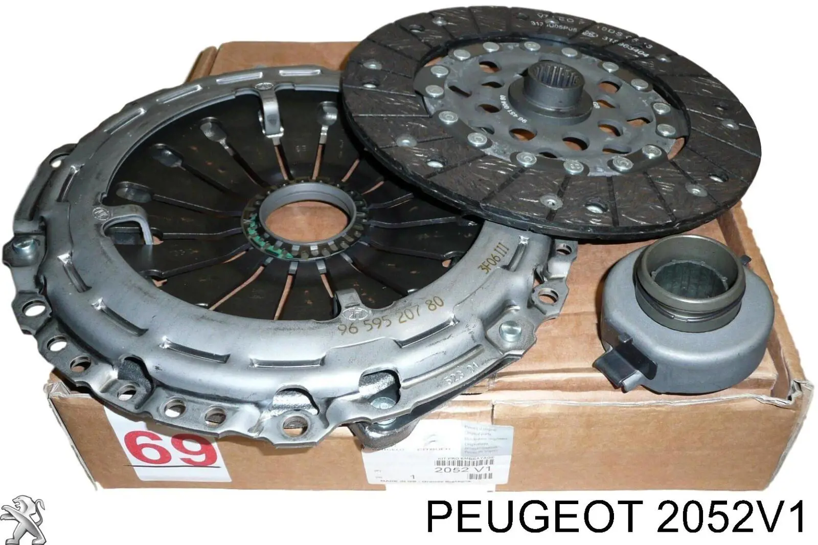 2052V1 Peugeot/Citroen сцепление