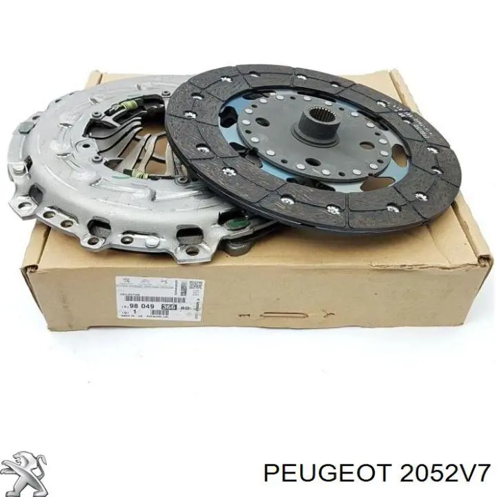 2052V7 Peugeot/Citroen Сцепление в сборе