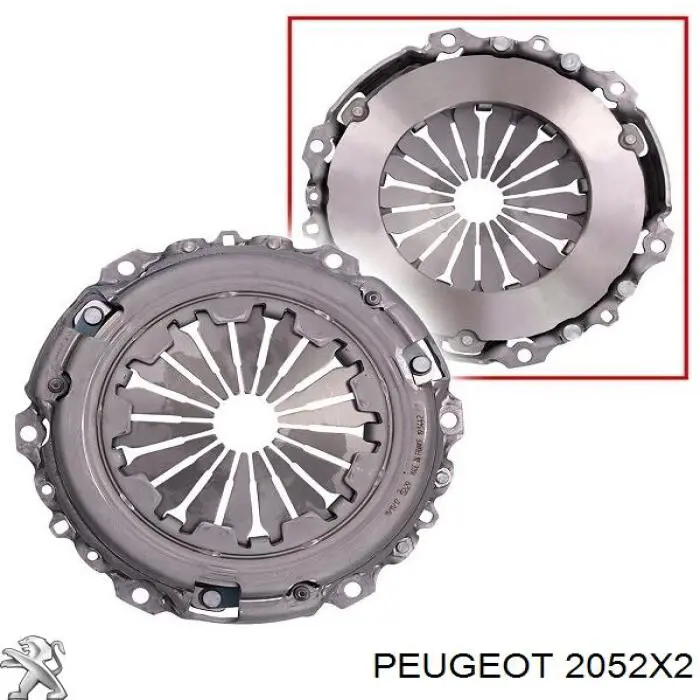 Сцепление 2052X2 Peugeot/Citroen