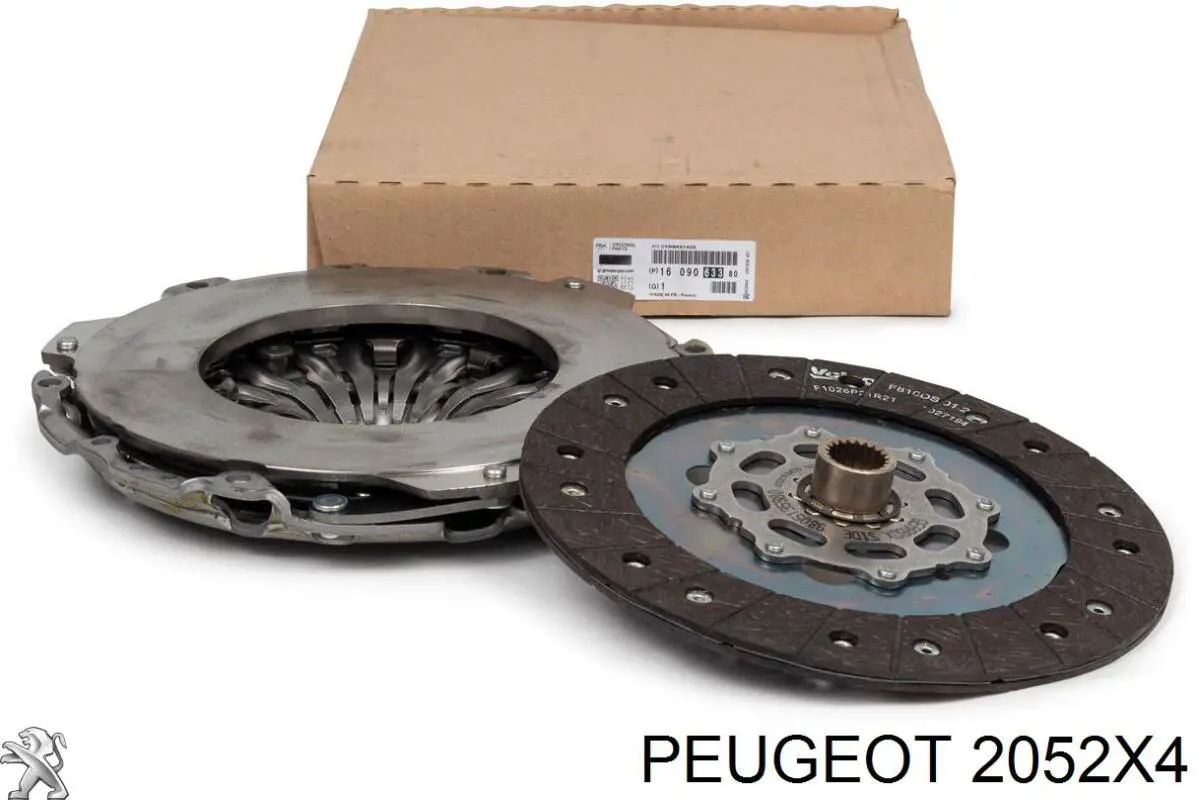 Купить 2052X4 Peugeot/Citroen Комплект сцепления (диск, корзина, подшипник)